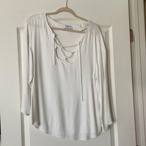 Frame white blouse